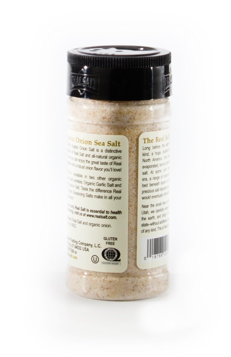 Redmond Real Sea Salt - Natural Unrefined Organic Gluten Free, Onion 4.75 Ounce Shaker : Nutrition And Wellness Products : Grocery & Gourmet Food