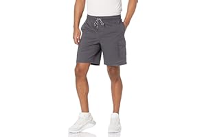 �鶹�� Essentials Mens Elastic Waist Cargo Shorts