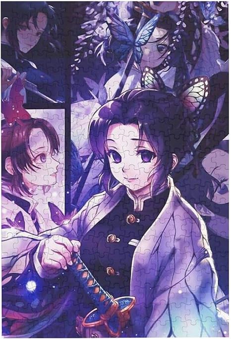 Amazon Co Jp 胡蝶しのぶ2 300 ピース ジグソーパズル アニメ 萌えグッズ パズル 減圧 木製のパズル ホーム キッチン