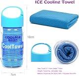 VAKKI Cooling Towel Ice Cold Sports Towels 31x110cm Neck Head Bandana view 4