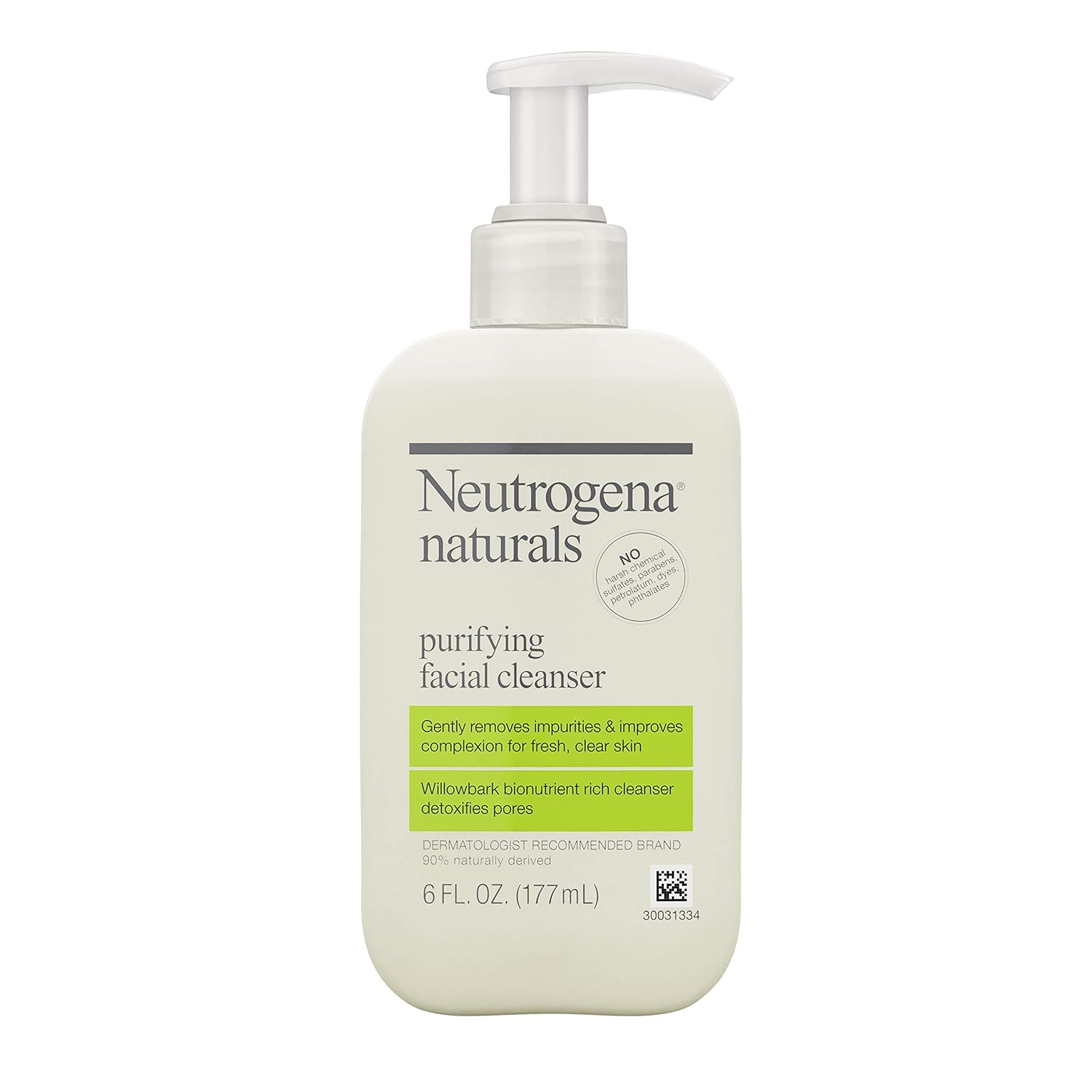 neutrogena natural face wash