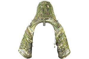 LytHarvest Sniper Ghillie Suit Foundation, Ripstop, Camouflage Tactical Ghillie Hood