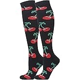 Moketiere Compression Socks for Women - Knee High Graduated Compression Support Circulation Sockings for Flying Nurses Travel