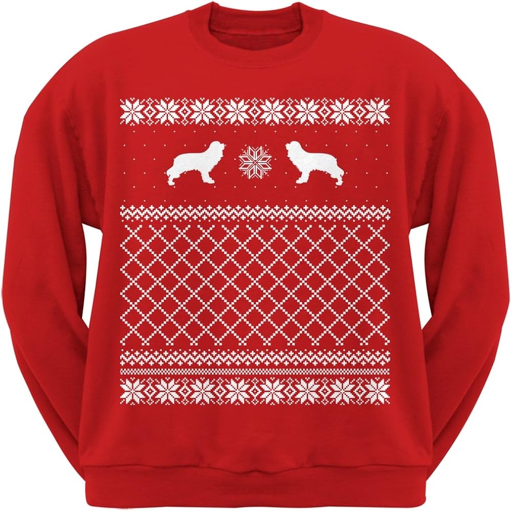 cavalier king charles spaniel christmas sweater