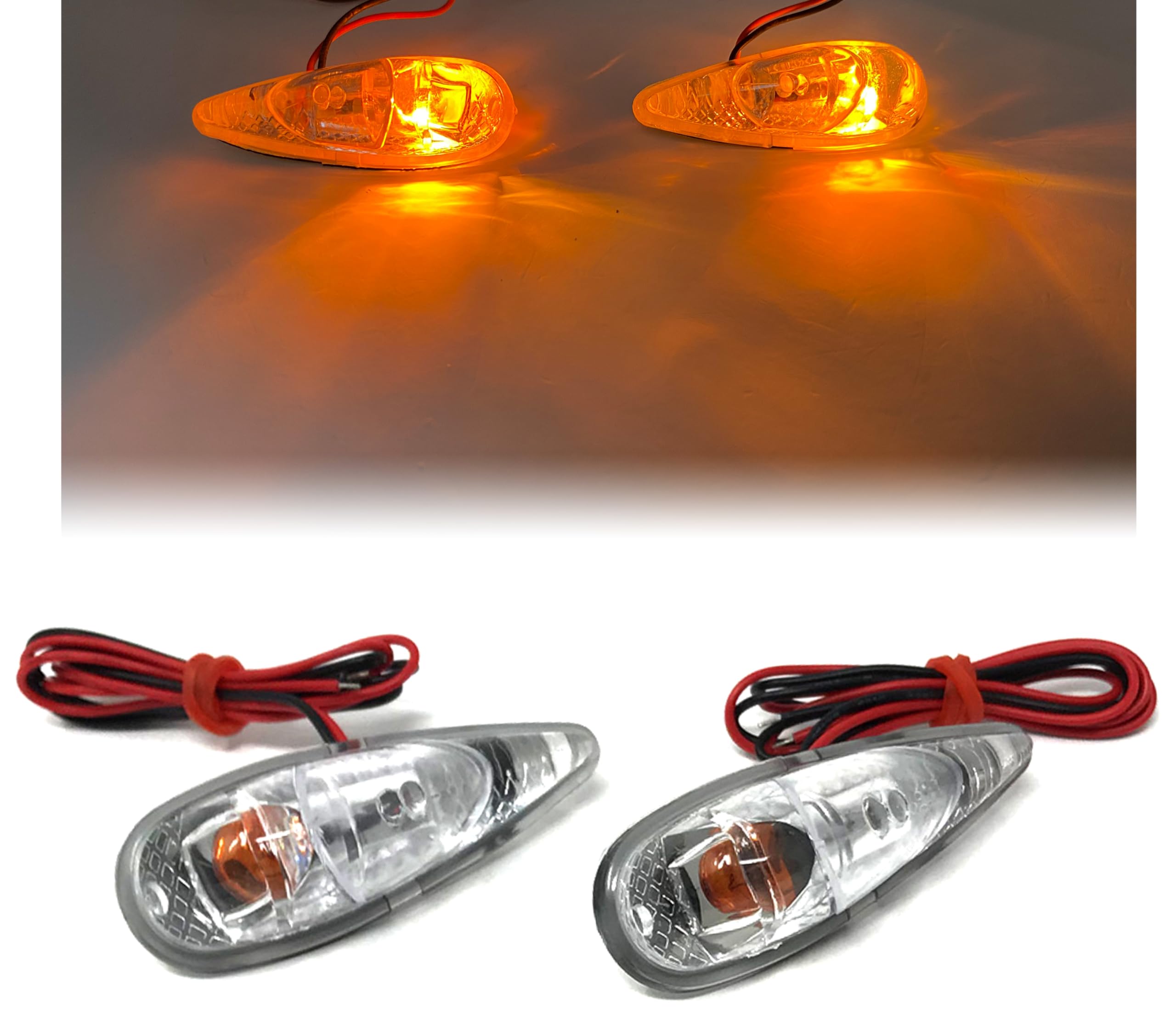 Alchemy Parts Small Discreet Flush Mount Motorbike Motorcycle Scooter Indicators Turn Signals offroad Moto Cross