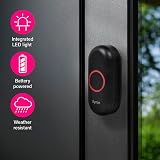 Byron Wireless Portable Doorbell Set 150 m 16 Melodies DBY-22351BS view 5