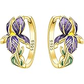 CYMYSS 925 Sterling Silver Hoop Earrings for Women, Small and Large Trendy Hoops Hypoallergenic Huggie Earrings Statement Fashion Jewelry Gifts for Sensitive Ear - Double Loop