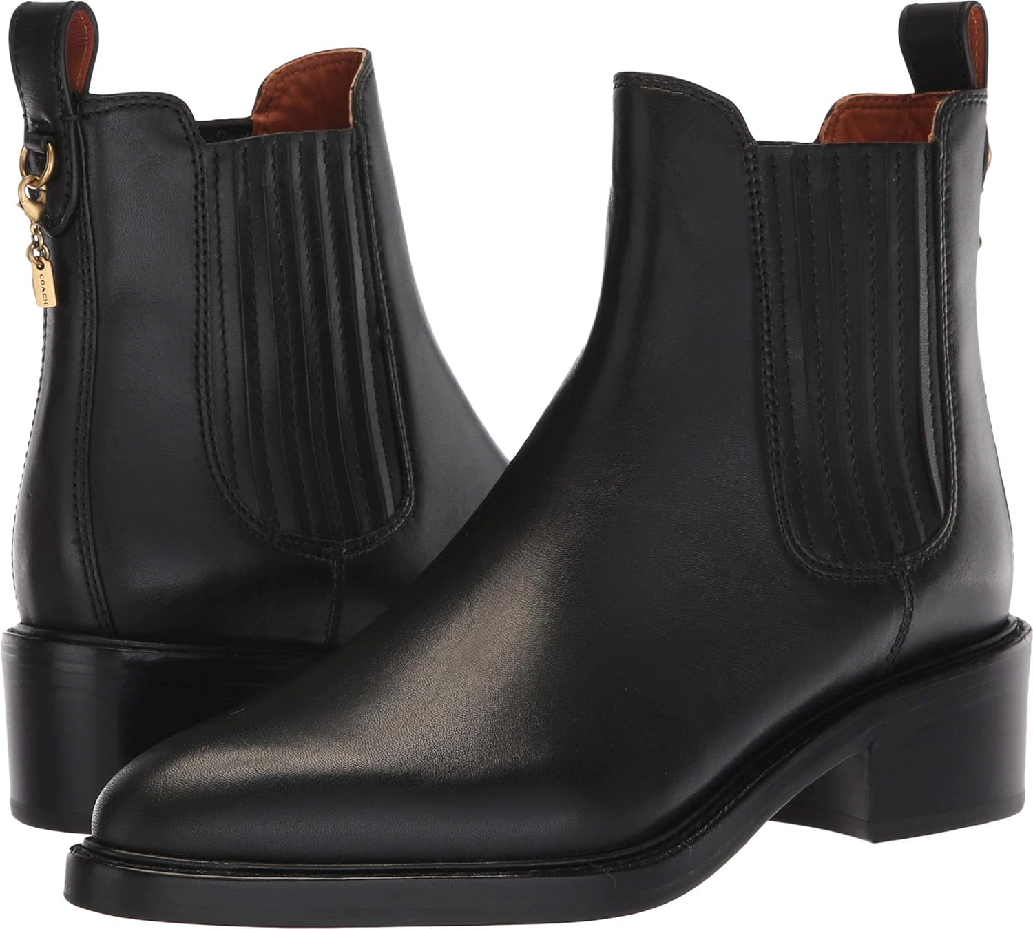 coach bowery chelsea boot black