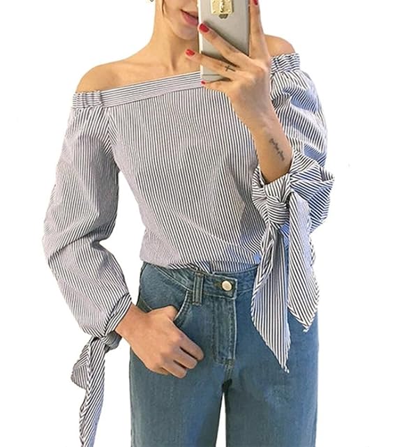 Amazon Peace Land ピースランド オフショルダー 袖 リボン 肩