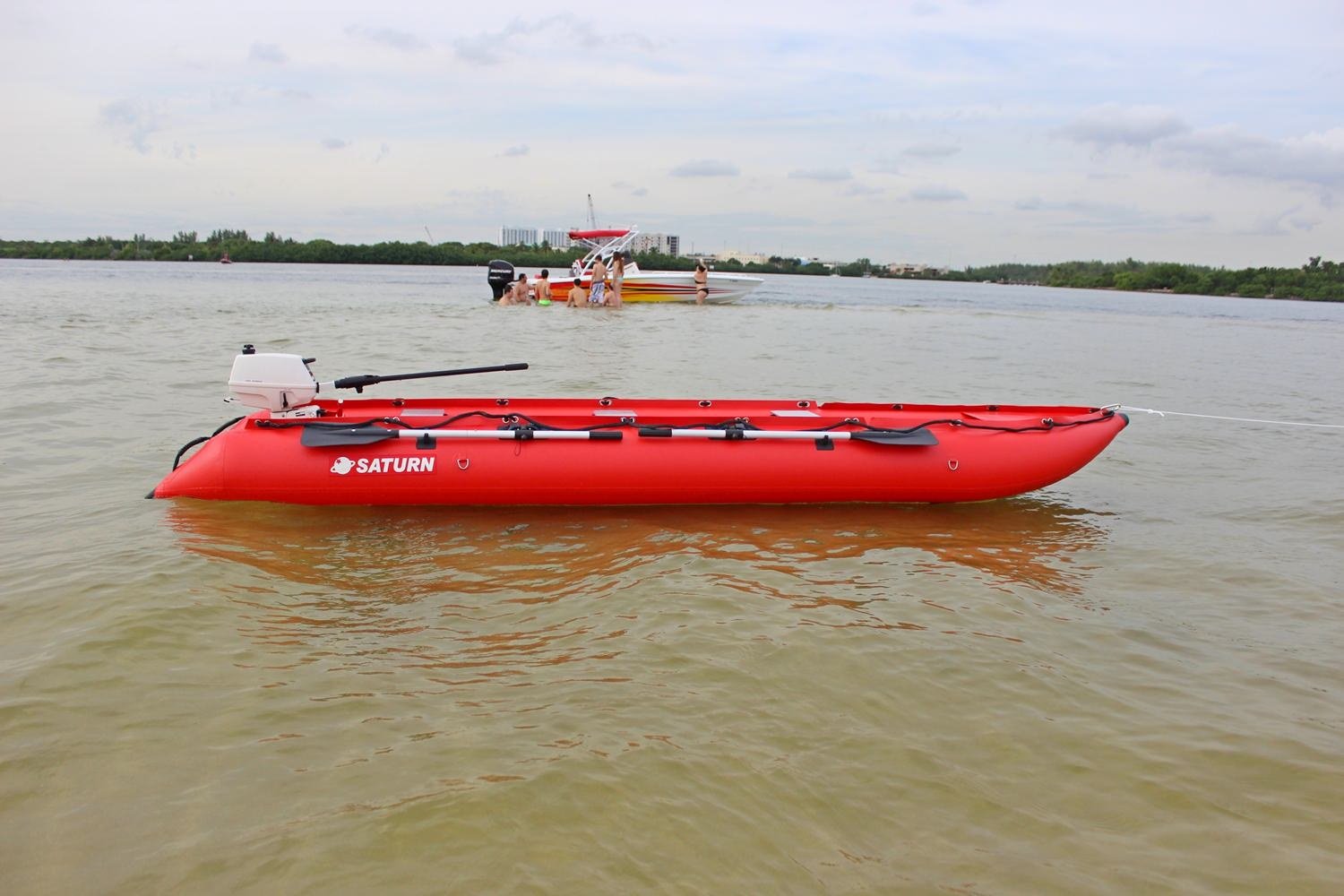 Saturn 15 ft KaBoat SK470 Inflatable Boat and Inflatable Kayak