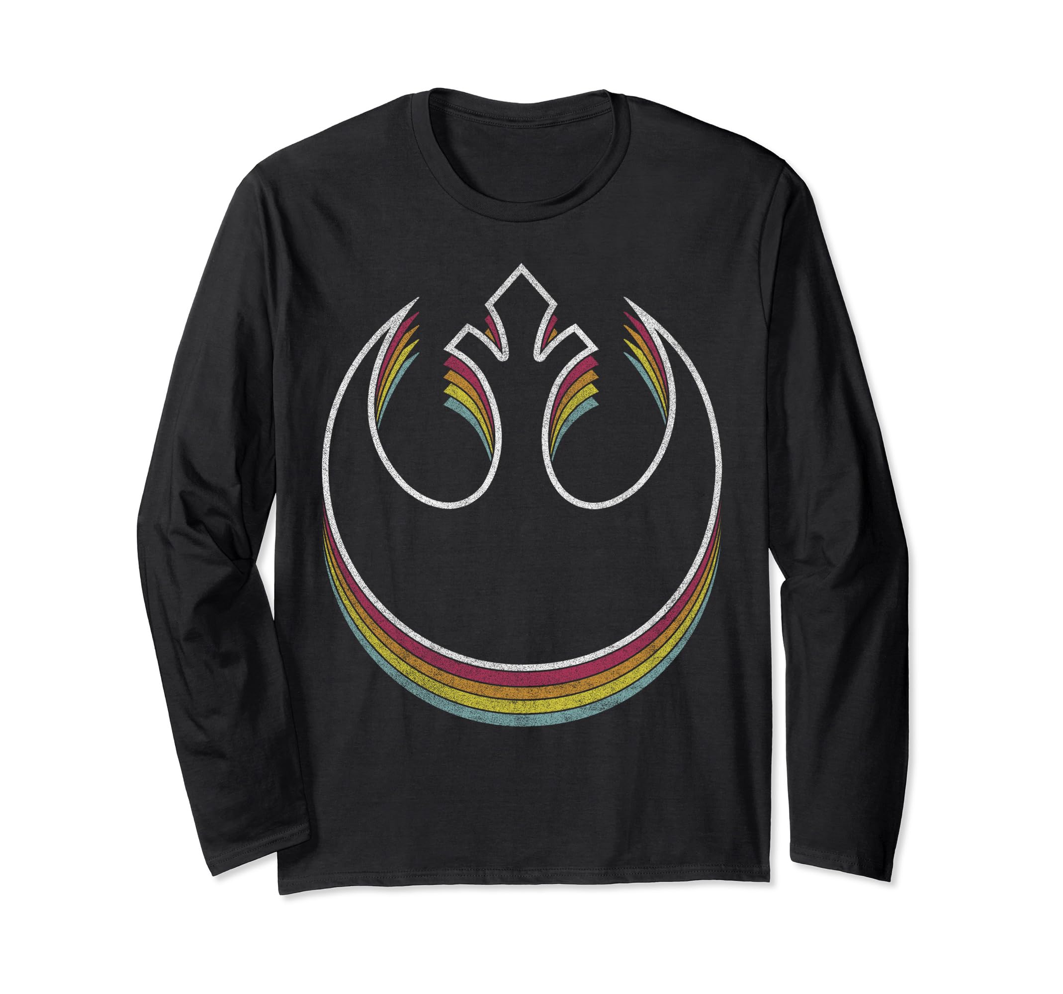 Star Wars Rebel Rainbow 3D Long Sleeve T-Shirt