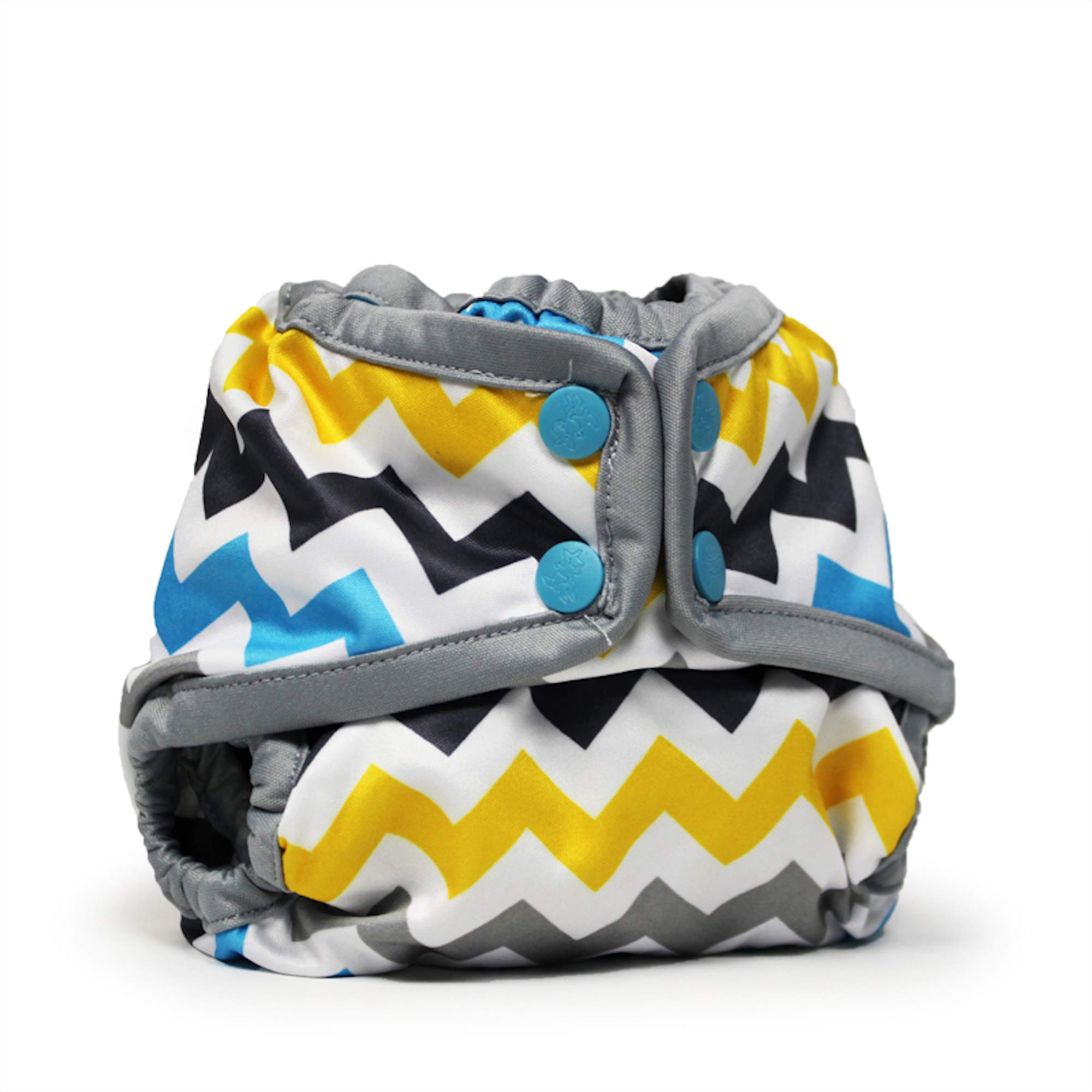 Rumparooz Newborn Snap Cloth Diaper Cover, Charlie