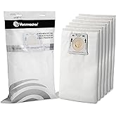 Vacmaster 521355 6-Pack HEPA Bags for Bagged Upright Vacuum UB0302E