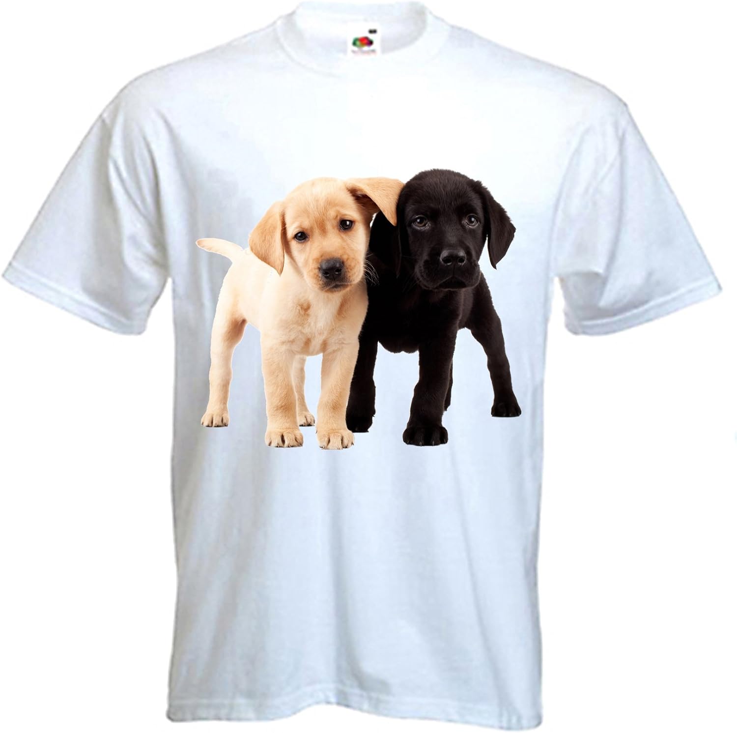 Labrador Puppies Men's TShirt Amazon.co.uk Clothing
