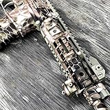 GunSkins Rail Skin - Premium Vinyl Wrap with Precut Pieces - Easy to Install and Fits Picatinny Quad Rail - 100% Waterproof Non-Reflective Matte Finish - Made in USA