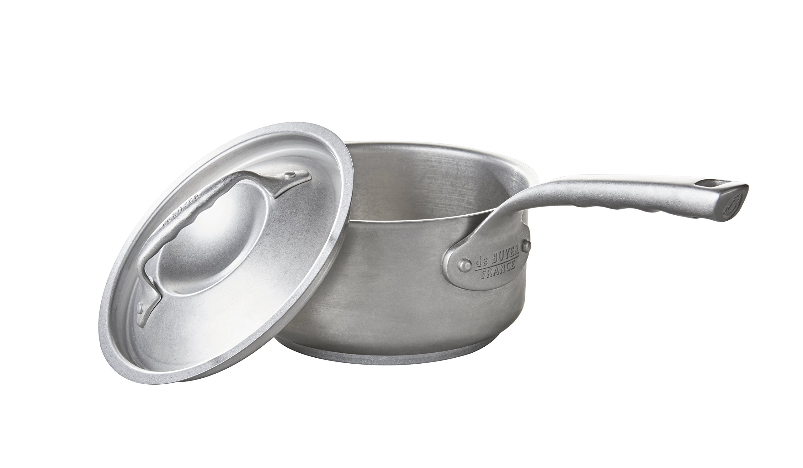 de Buyer Nostalgy Stainless Steel 7 Inch Covered Saucepan