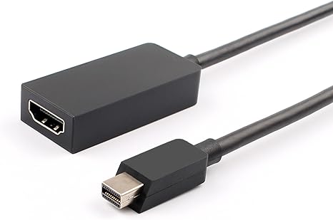 New Microsoft 1553 Mini Display Port To Hdmi Av Adapter Surface Pro 3 4 Book Amazon Co Uk Computers Accessories