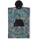 Nomadix Changing Poncho - Quick Dry & Absorbent Hooded Surf & Swim Poncho - Sewn Sides for Private Changing - Front Pocket Storage - Made from Post-Consumer Recycled Materials