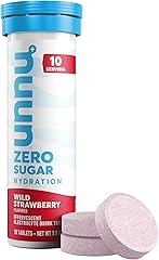 Nuun Zero Sugar Hydration Electrolyte Tablets - Sodium, Potassium, Chloride, Calcium, Magnesium, Light & Delicious Fruit Flav