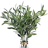 FUNARTY 5pcs 37" Artificial Olive Branch Greenery