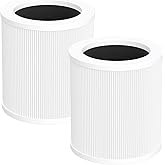 F2 Replacement Filter, Compatible with AMEIFU F2 Air Purifier for Home Up to 1200 Sq Ft, 3-in-1 HEPA Filter for Dust, Pet Hair, Pollen, 2-Pack
