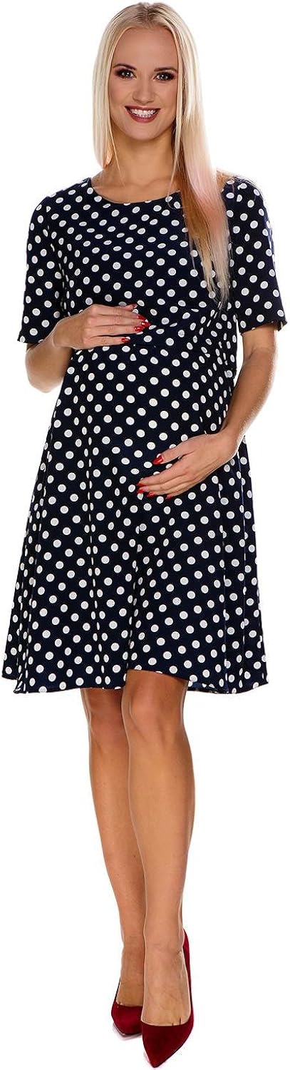 My Tummy Vestito Allattamento Aurora Pois Vestito Premaman M Medium Abbigliamento Premaman Abito Da Maternita Gravidanza Amazon It Abbigliamento