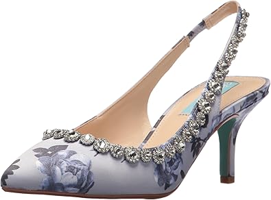 blue by betsey johnson jora evening pumps