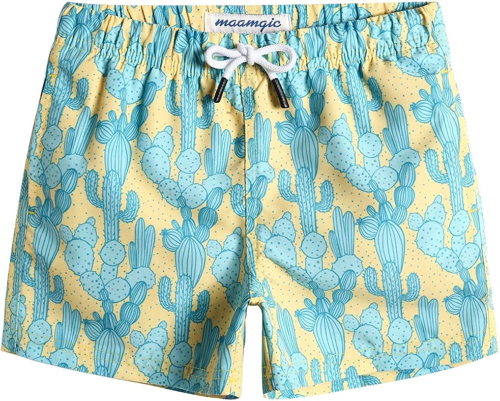maamgic Swim Trunks Boys Toddler Bathing Suits for Kids Swimwear Baby Boy Swimsuit Boys Swim Shorts: Clothing