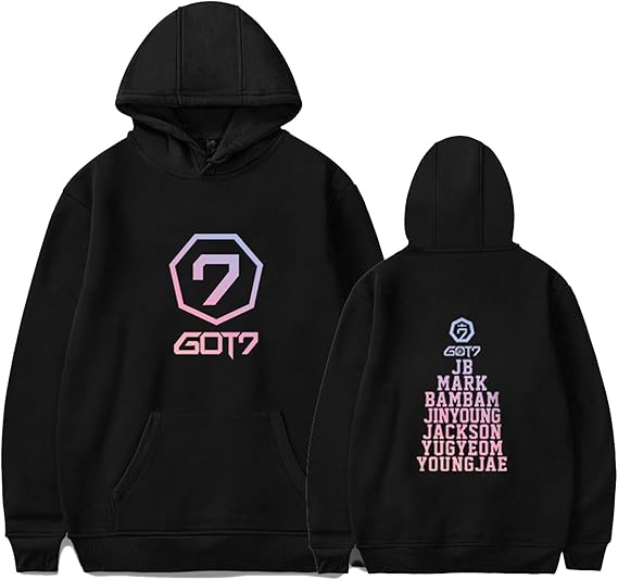 Amazon Com Kpop Got7 Hoodie Bambam Jb Jackson Mark Yugyeom Youngjae Sweater Jacket Pullove Clothing