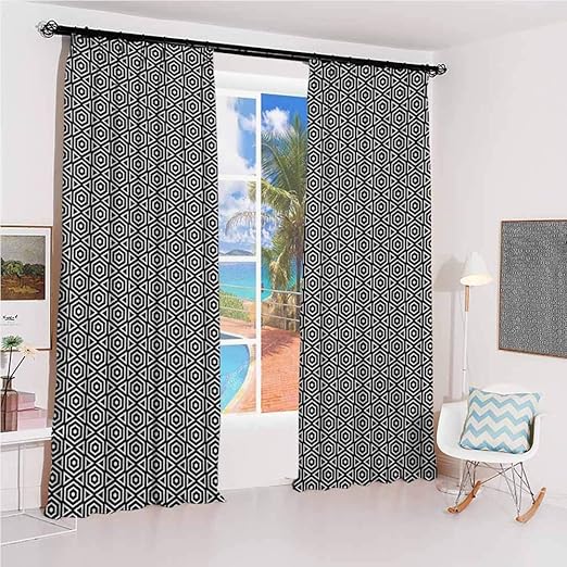 Geometric Sun Protection Insulated Bedroom Living Room