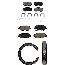 Transit Auto Front Rear Ceramic Brake Pads And