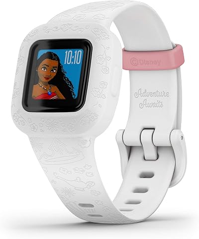 Garmin vívofit Jr.3 Kids Fitness Tracker Disney Princess White