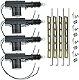 InstallGear Universal Car Power Door Lock Actuator 12-Volt Motor (4 Pack)