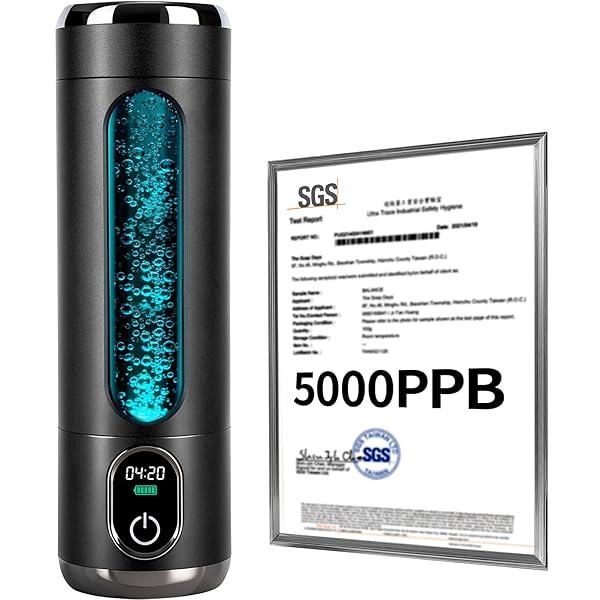 2026 NEW UPGRADE HYDROGEN WATER BOTTLE, UP TO...
