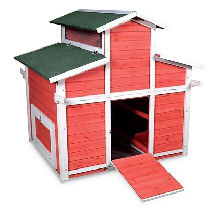 Amazoncom Ware Big Barn Chicken Coop Garden Outdoor