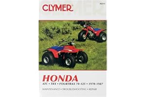 Clymer Honda ATC TRX Fourtrax 70-125, 1970-1987: Maintenance, Troubleshooting, Repair