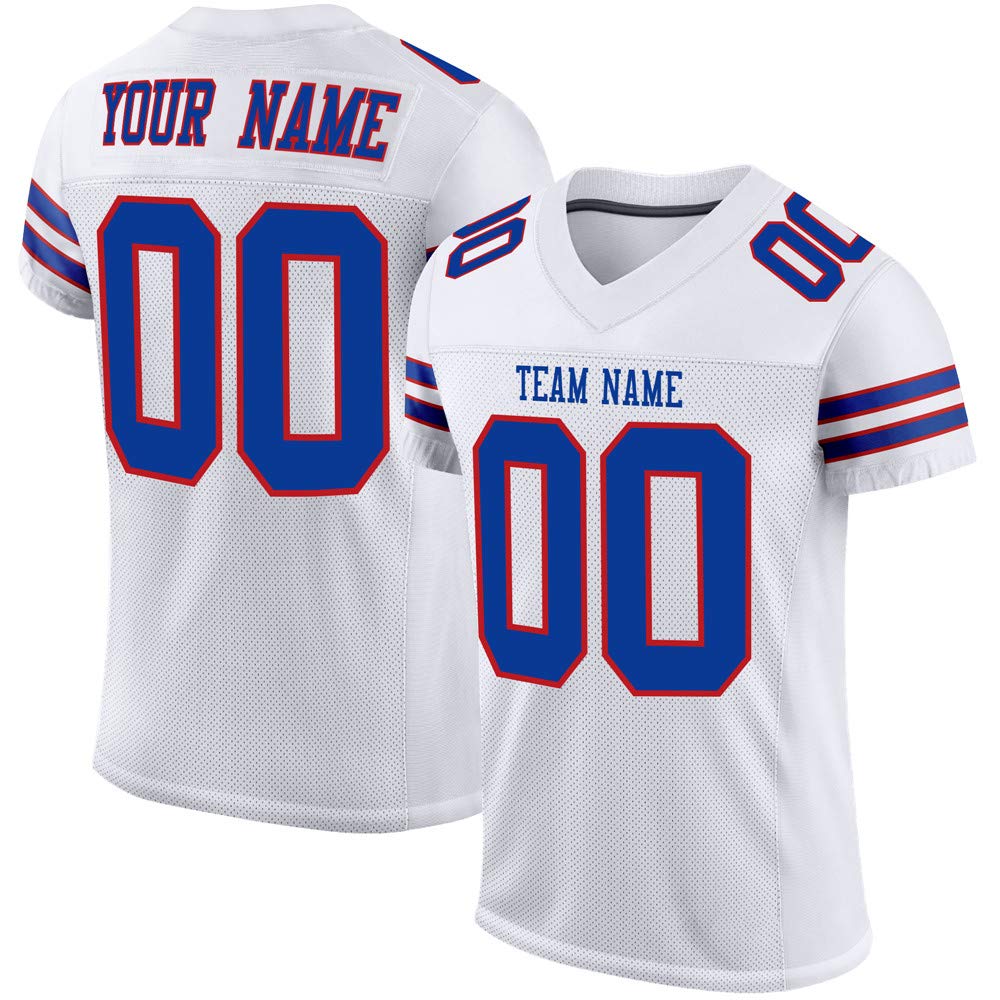 Custom Stitched Football Jerseys Athlete's Uniforms Embroidered Shirts