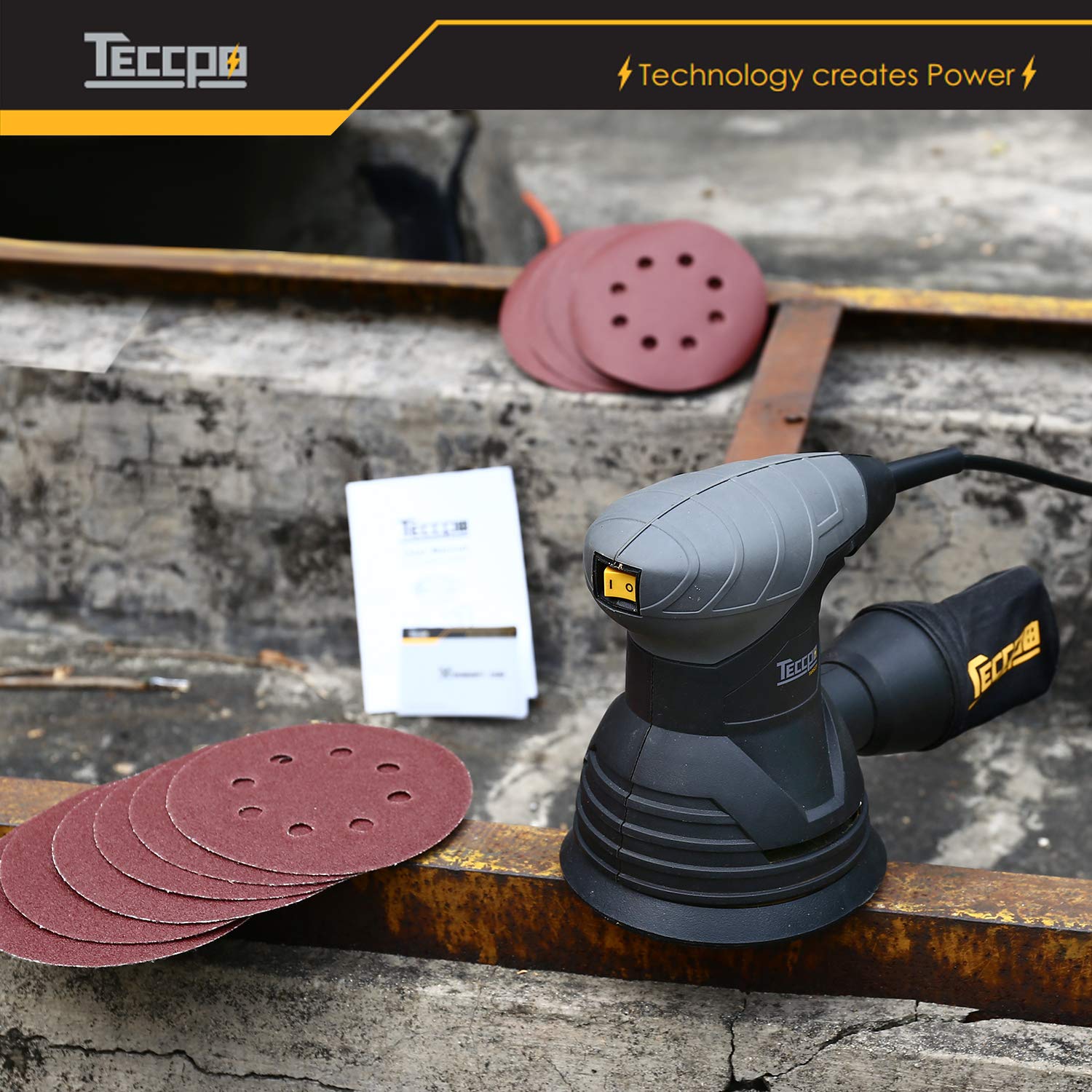 TECCPO TARS22P Random Orbital Sanders product image 6