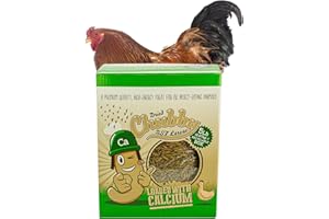 Chubby Dried Black Soldier Fly Larvae | 2.27 kg | High-Calcium Non-GMO Dried Insects for Chickens, Laying Hens & Wild Birds –