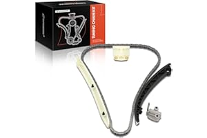 A-Premium 5PCS Engine Timing Chain Kit W/Tensioner & Guide Compatible with Chevrolet, Buick & Cadillac - Cruze 2011-2015, Cru