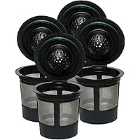 Reusable K Cups For Keurig 2.0 & 1.0 Brewers Easy To Use Refillable Single Cup Coffee Filters - Eco Friendly Stainless…