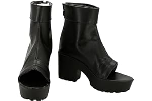 Loveian Womens Anime Sakura Haruno Ninja Boots Shoes Halloween Cosplay Costume