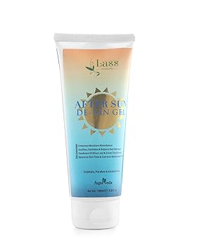 Lass Naturals After Sun De tan gel UV Sun protection 100gm