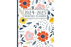 2024-2025 Monthly Planner: Two Year Schedule Organizer (from January 2024 to December 2025) with Inspirational Quotes and Hol