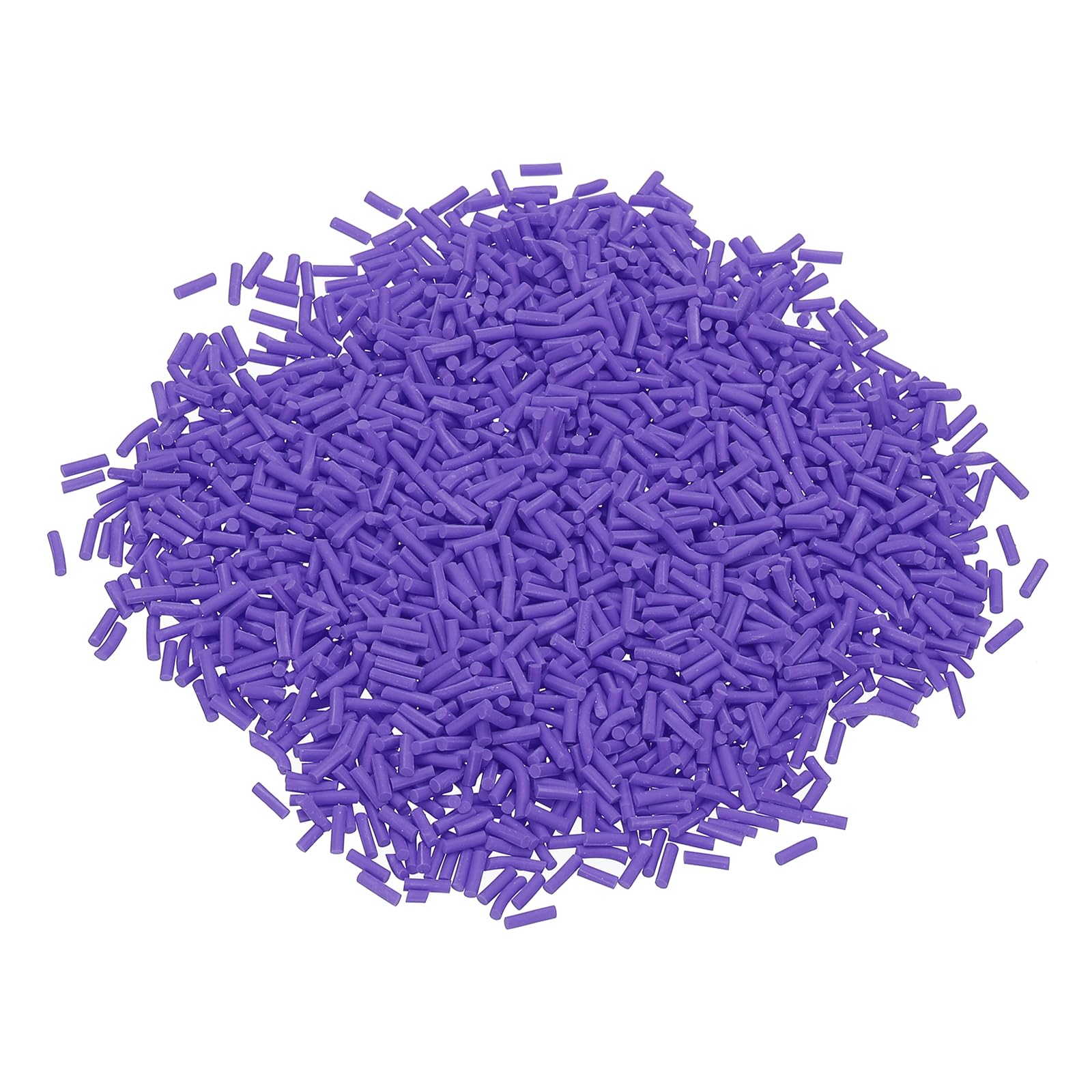 PATIKIL 100g Fake Sprinkles, Faux Sprinkles Clay Sprinkles Sugar granules for Nail Art DIY Crafts Cake Phone Case Resin Nail Art Slices Polymer Slices, Purple