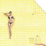 Ainiv Beach Blanket 140x200cm Sandproof Waterproof Large Picnic Mat with Nails view 9