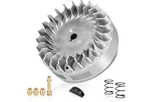 SOFO Aluminum Flywheel 10krpm Compatible with Predator 212cc 200cc 224cc 196cc Non Hemi Ghost 69730 69736 BSP Tilly Engine for Coleman CT200U BT200X Mini Bike GX160 GX20 6.5HP KT196 Go-karts