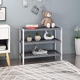 Vencier Bamboo Shoe Rack Natural 3 Tier Easy Assembly Large Capacity view 6