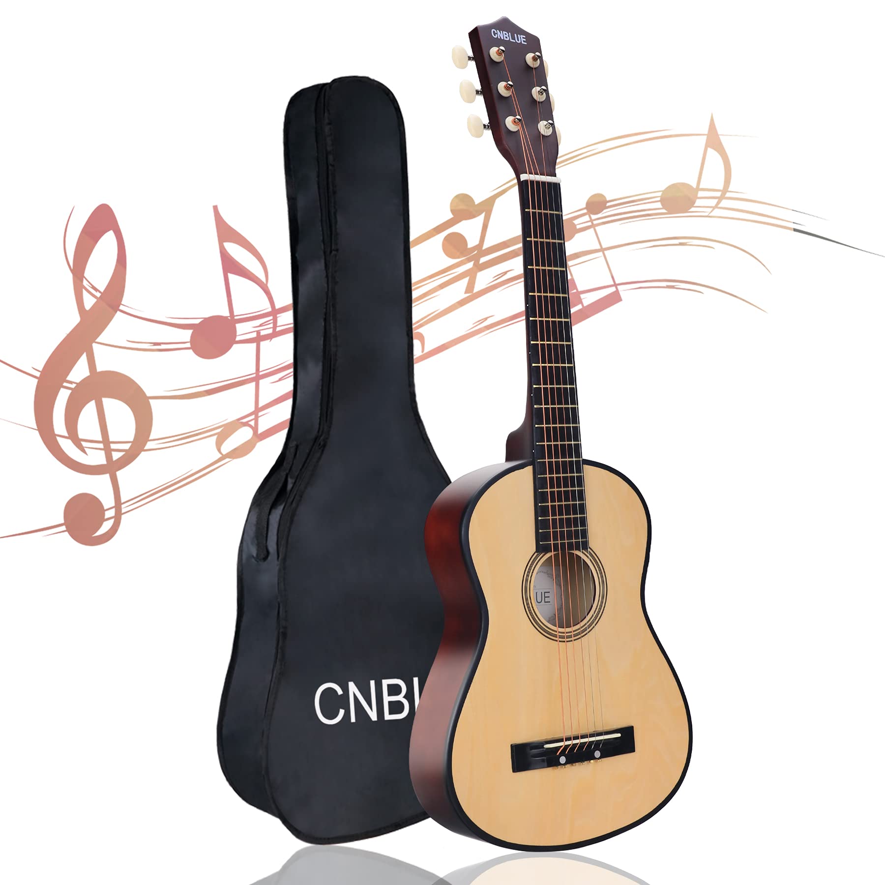 Buy CNBLUE Acoustic Guitar Beginner Dreadnought Acoustic Guitar 30 inch