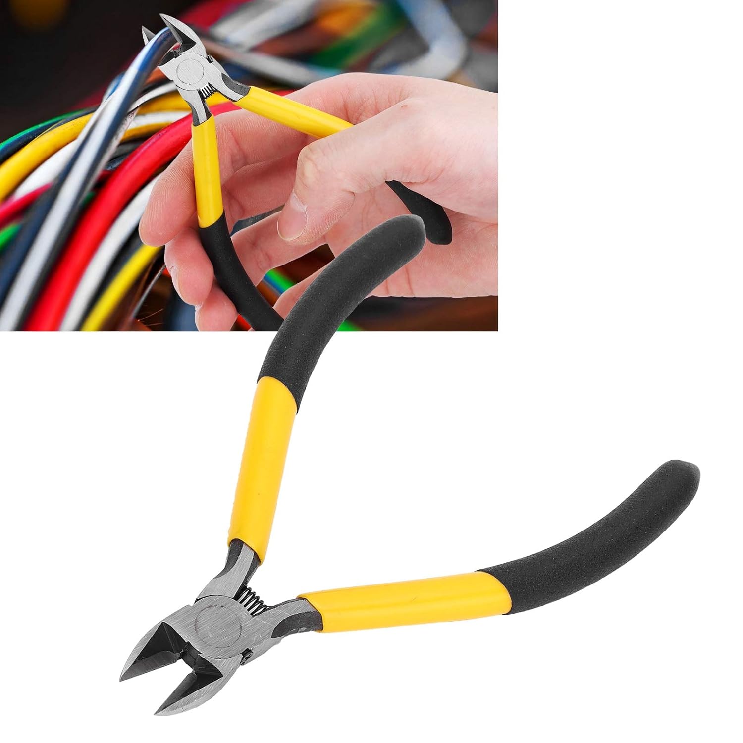 Diagonal Cutters, 5in TU‑A05S Wire Cutters Hardware Nippers Diagonal